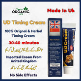 UD Timing Cream 100% Orignal & Herbal Cream For 30-40 Minutes Timing || Made In UK ||