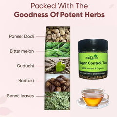 Sugar Control Tea (Anti Diabetic) Herbal Tea For Sugar Patients