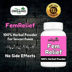 FemRelief Herbal Powder for Female (لیکوریا) Vaginal Discharge