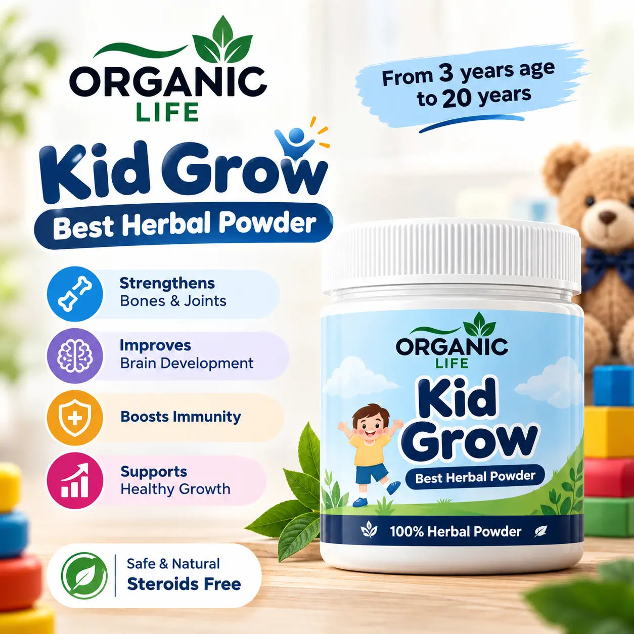 Kid Grow – Bacchon Ke Liye Energy, Fun & Wellness