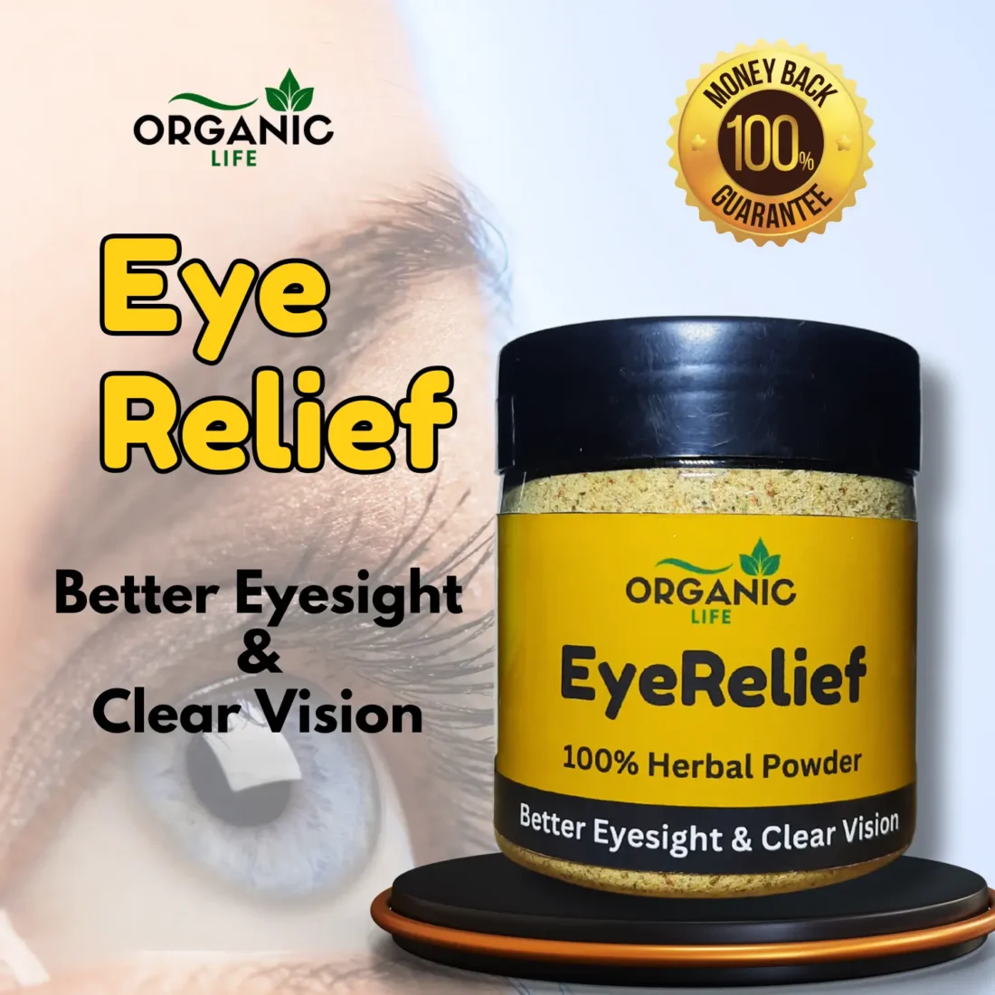 EyeRelief Powder [Improve Eyesight and Clear Vision] 200g - Image 3