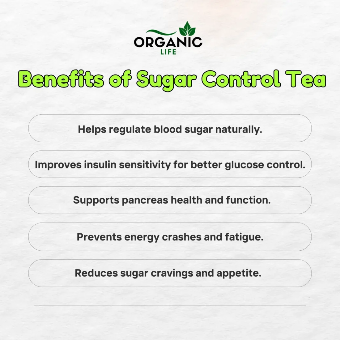 Sugar Control Tea (Anti Diabetic) Herbal Tea For Sugar Patients - Image 3