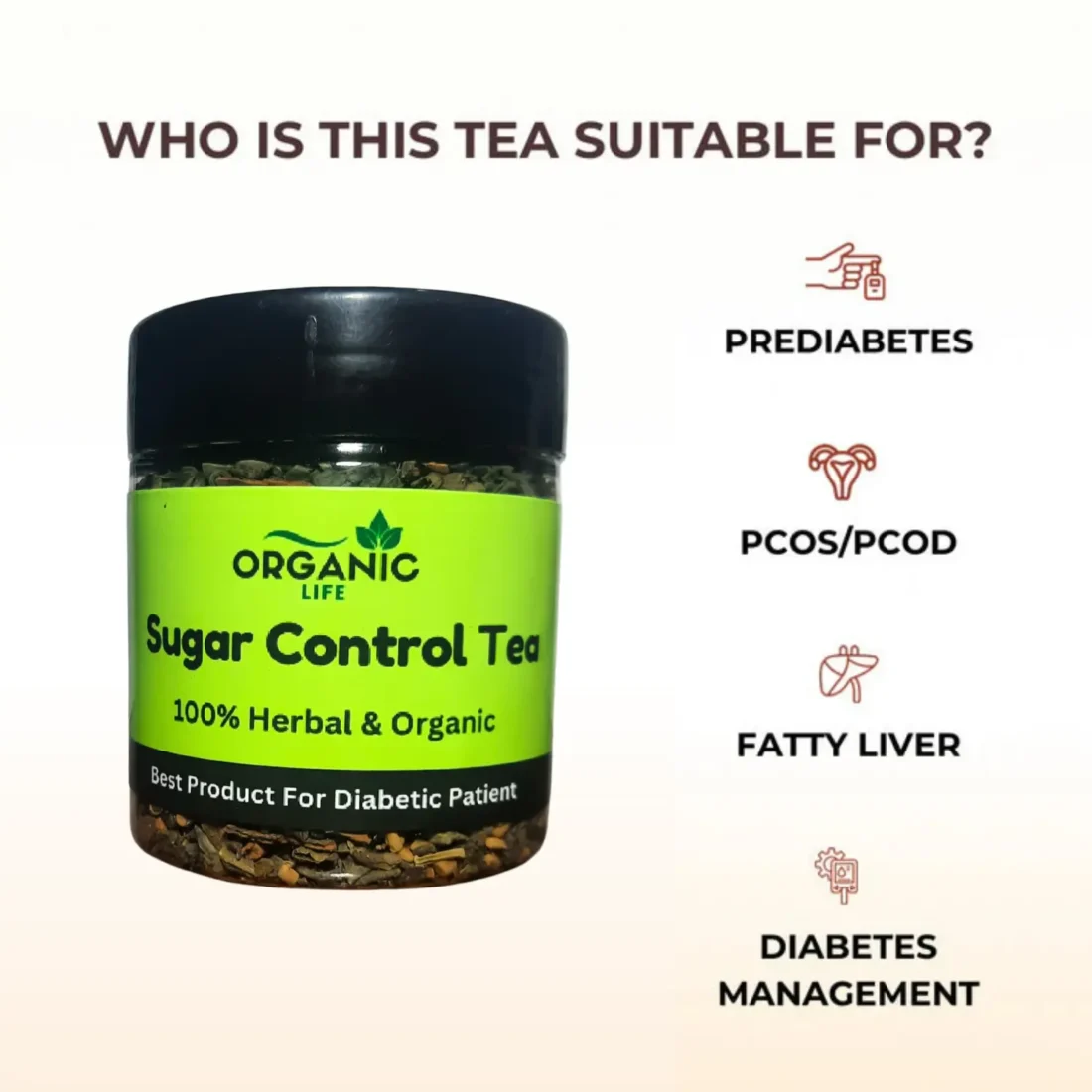 Sugar Control Tea (Anti Diabetic) Herbal Tea For Sugar Patients - Image 7